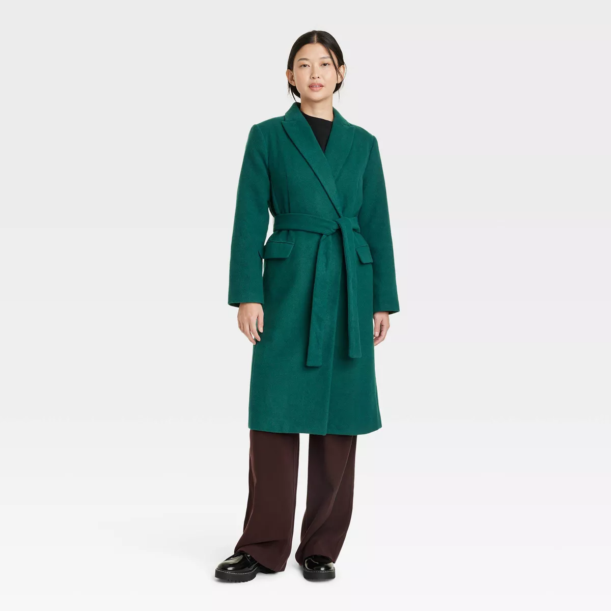 A New Day Essential Wool Overcoat Jacket