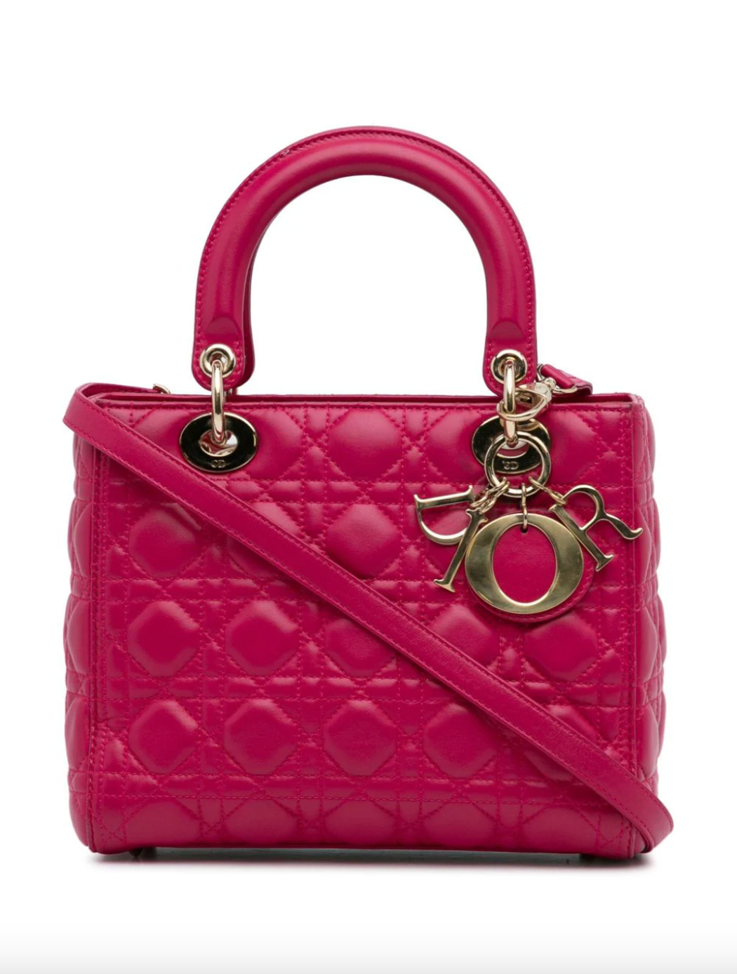Louis Vuitton Lady Dior Bag Celebrity Rouge Dior Minaudière Clutch
