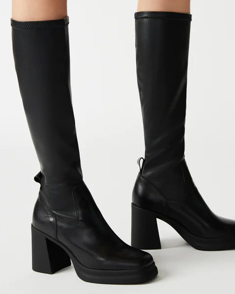 Steve Madden + Zenovia Black Boot