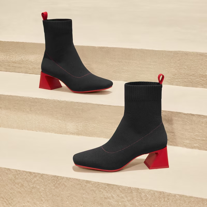 Celine square toe boots online