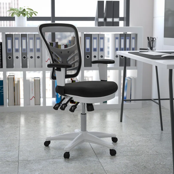 Chair Ergonomic Three Posts Eckard Task Chair Malbon Mesh Task