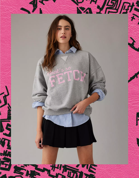 Zara top mcdonalds sweatshirt