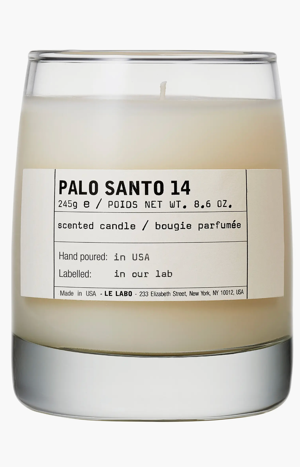 Le Labo + Palo Santo 14 Classic Candle