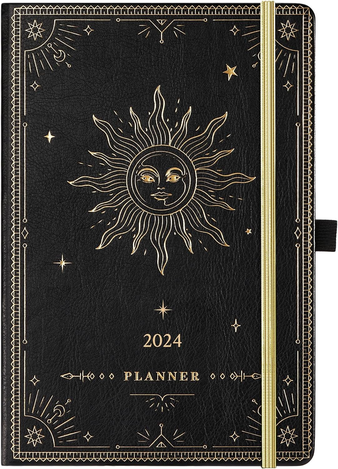 LEUCHTTURM1917 Weekly Planner Hardcover Agenda 2024 A7 Mini Rising Sun