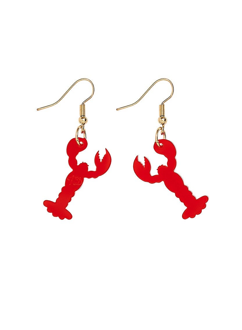 Tatty Devine + Lobster Charm Earrings