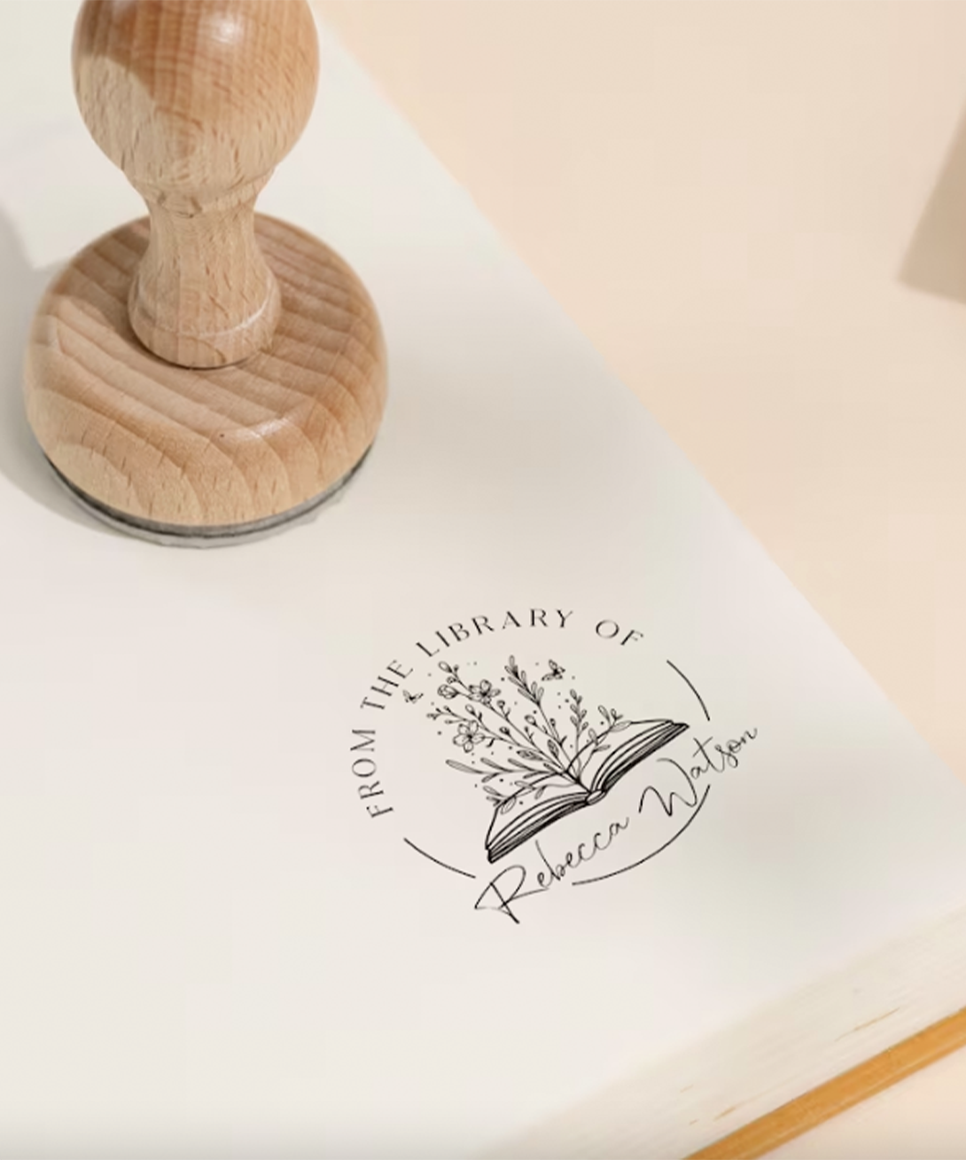 personalised book stamp australia