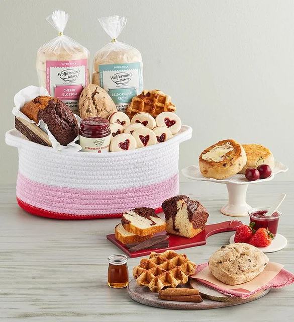 Wolferman s Bakery Valentine s Day Gift Basket