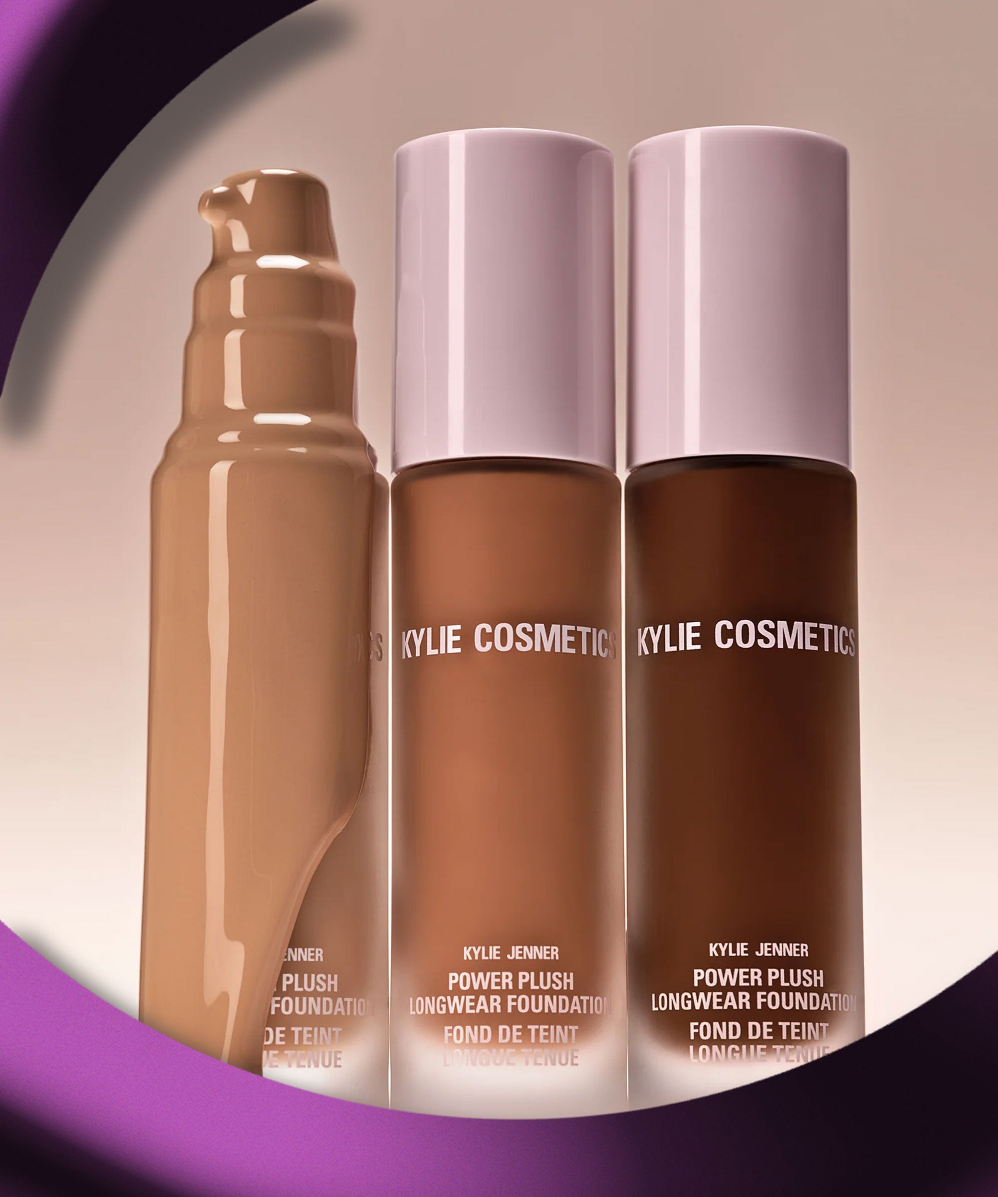 Kylie Cosmetics Power Plush Foundation Launch 2023