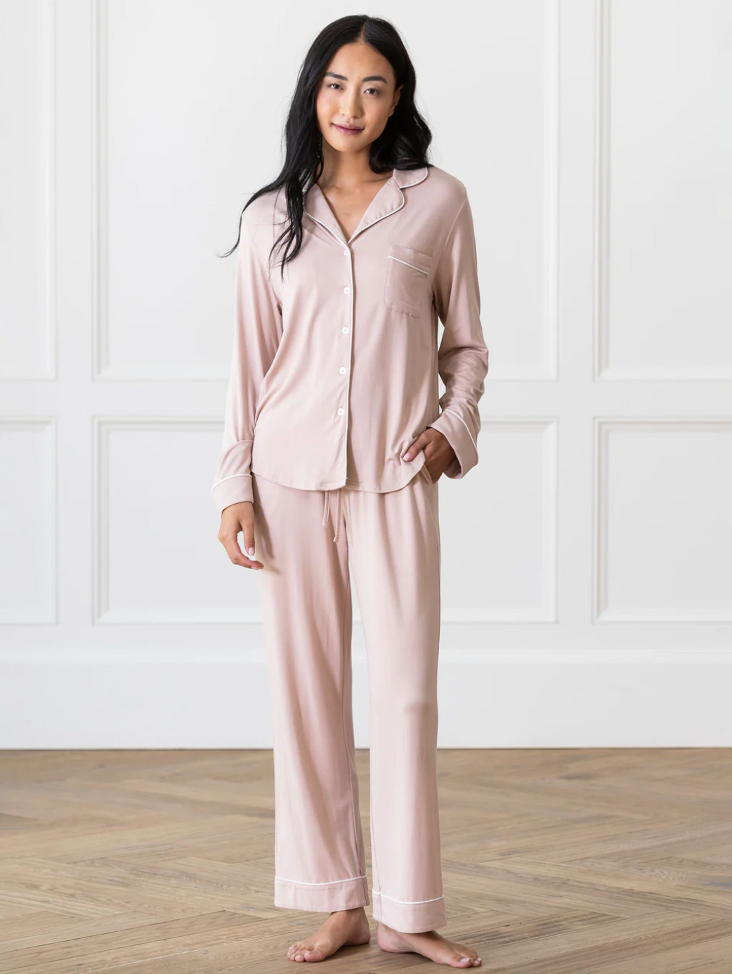 Cozy Earth + Long Sleeve Bamboo Pajama Set