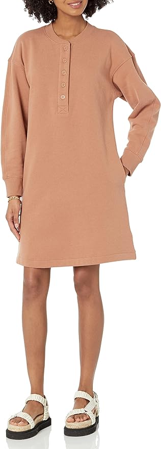   Essentials Women's Fluid Twill Tiered Fit and