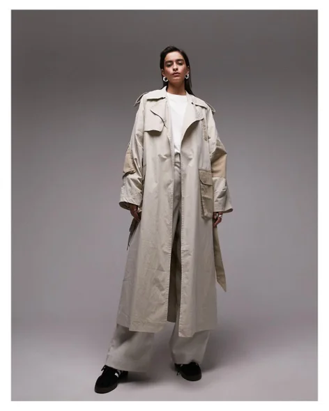 Topshop sales apricot coat