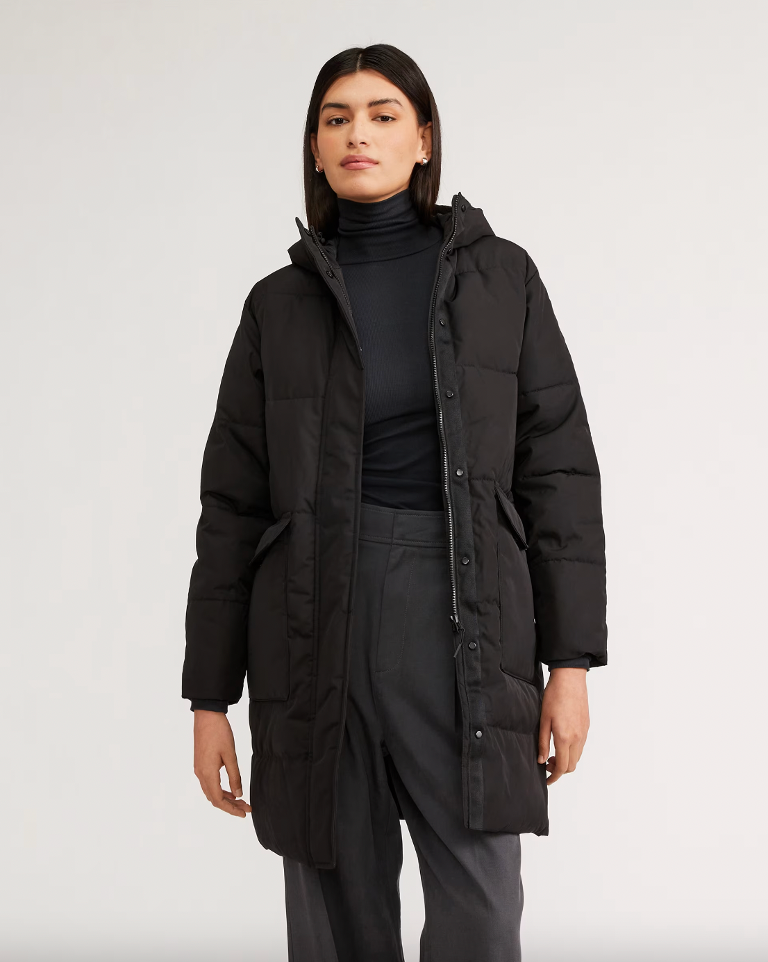 Everlane + The ReNew Long Puffer