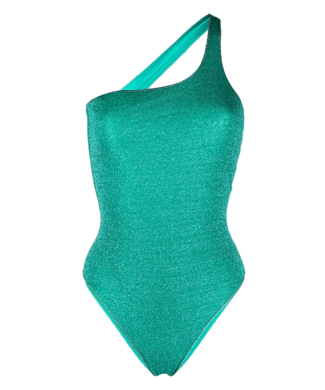 Oseree + Lumière Asymmetric Swimsuit