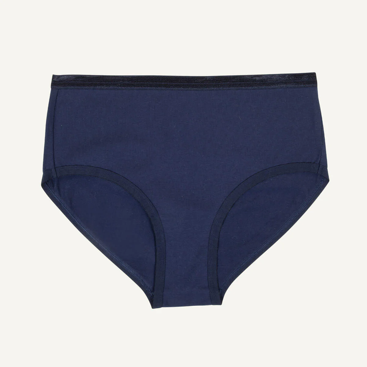 Navy Blue Low Rise Brief Underwear - Made In USA