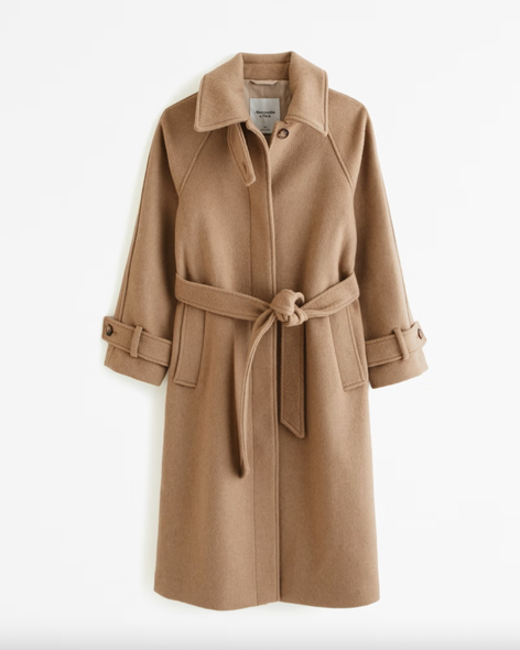 Drapey trench 2025 coat abercrombie