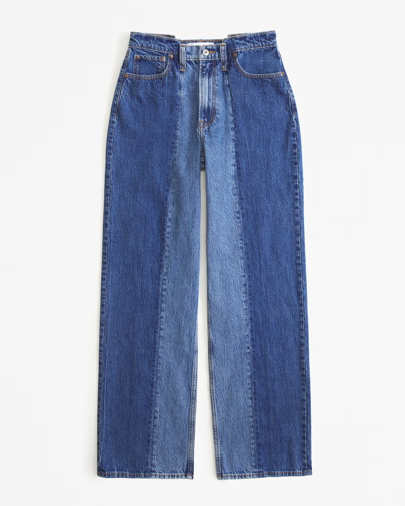 Abercrombie & Fitch + Curve Love High Rise Loose Jean