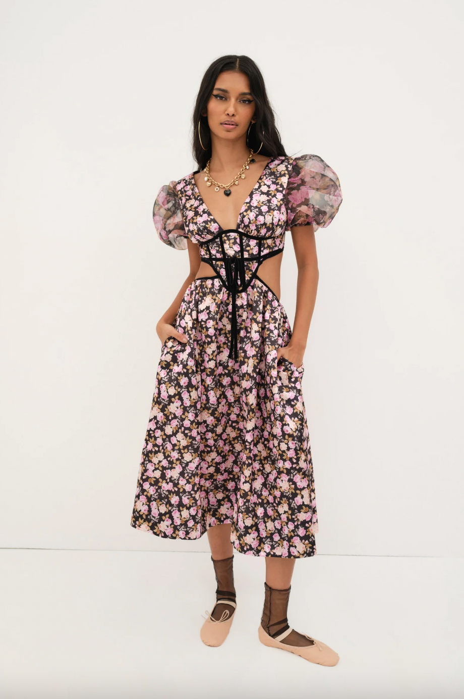 For love and clearance lemons nola mini dress