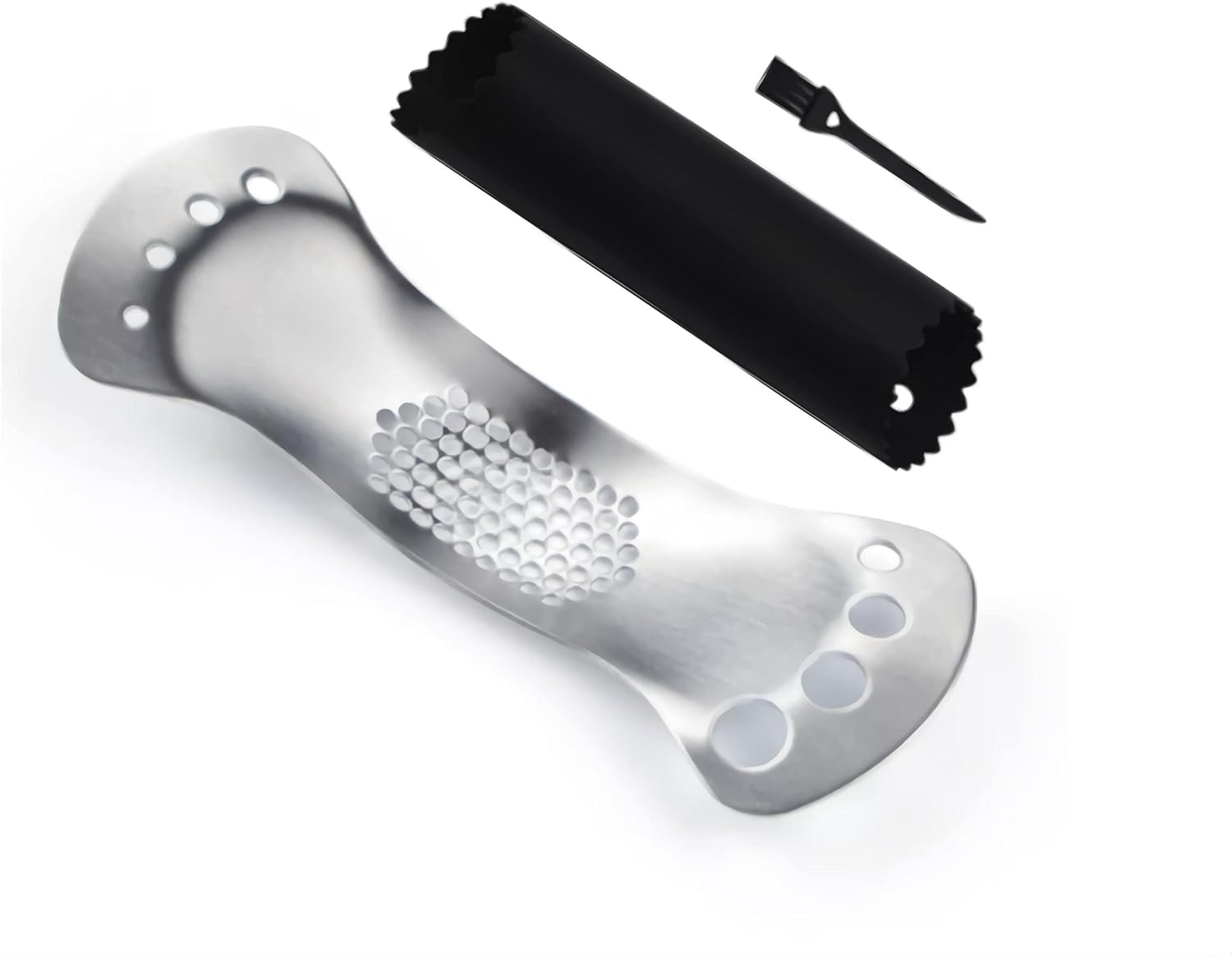 home4 + Stainless Steel Garlic Press Rocker