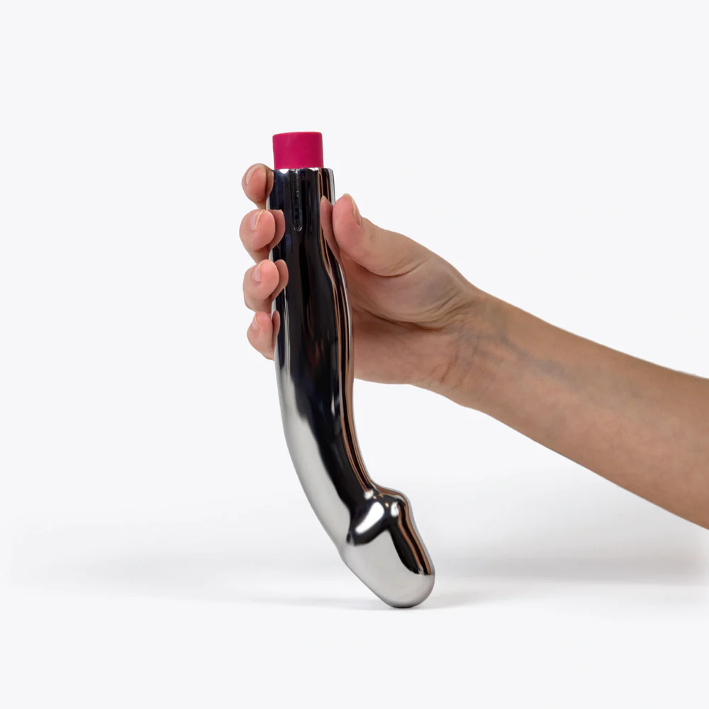 l’acier + Capo Metal Vibrating Dildo