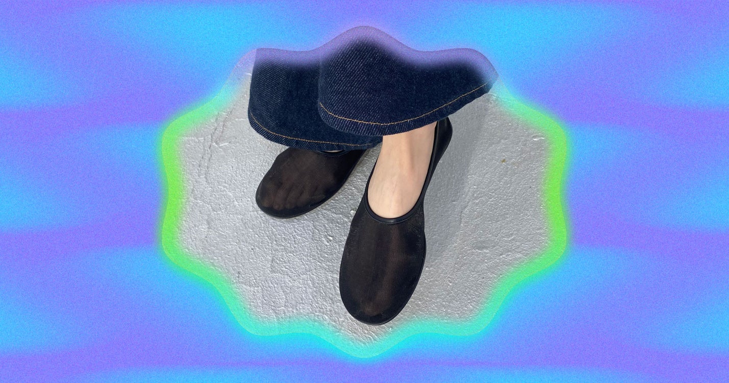 Dear Frances Balla Mesh Ballet Flat Review