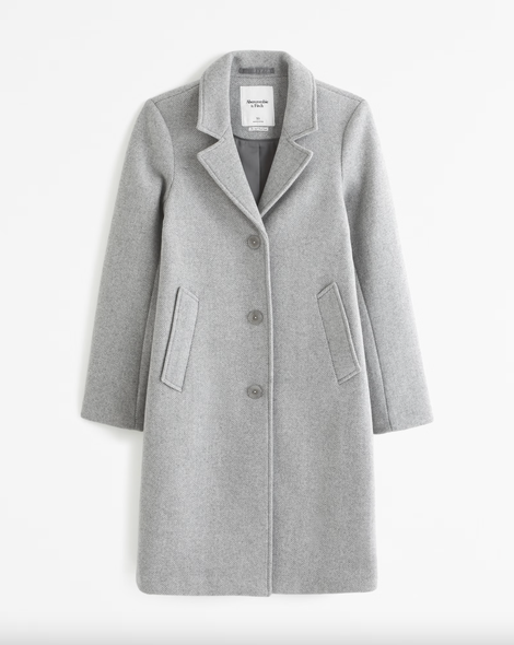 Nordstrom something sales navy coat