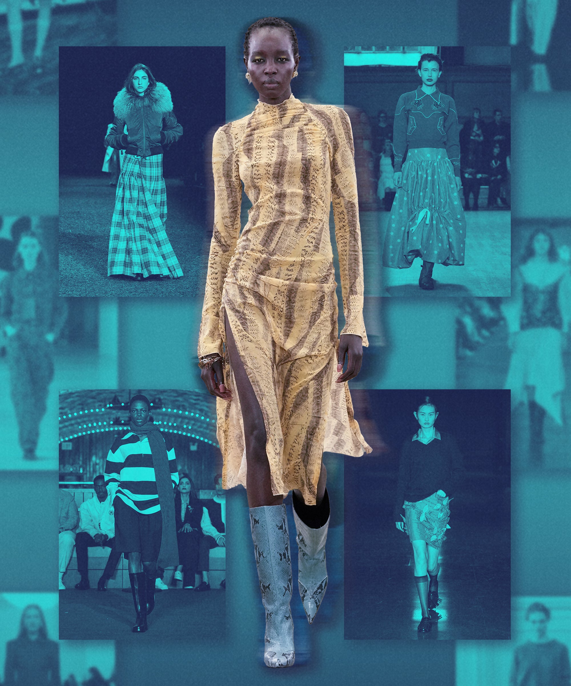 Leopard Print Midi Skirts Are Everywhere