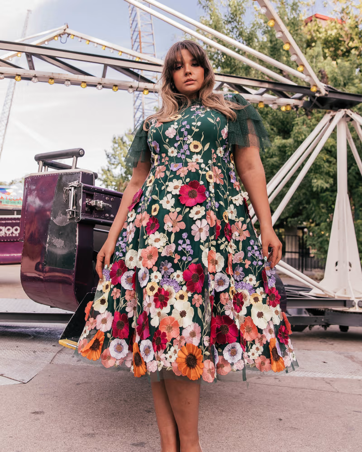 Dressy dresses for weddings plus size discount