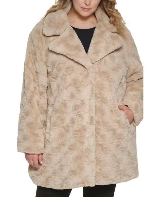 Kenneth Cole potersi teddy bear coat