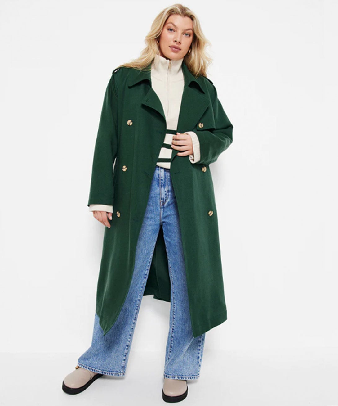 Commonry + Soft Twill Trench