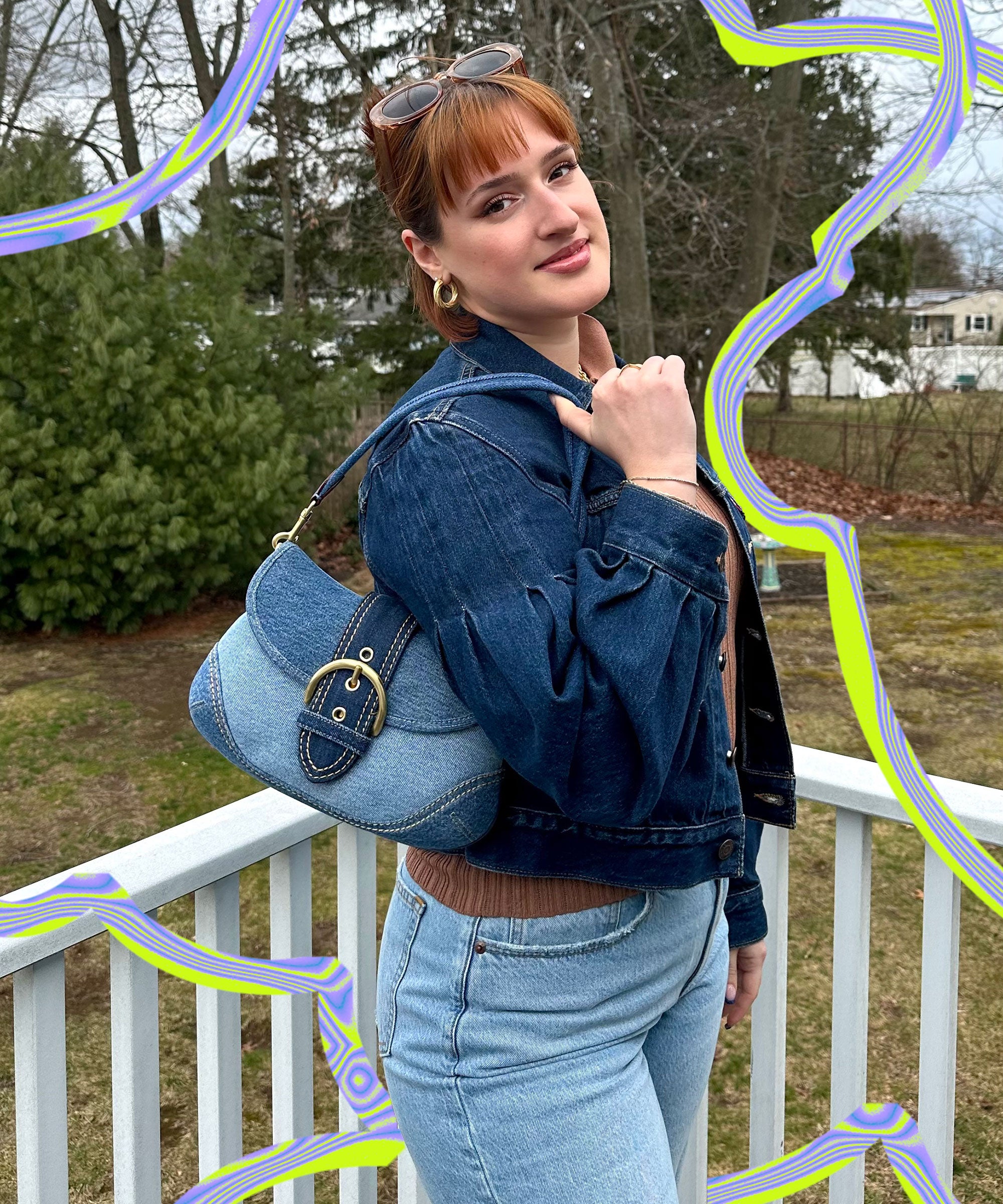 How To Make An Upcycled Jean Purse With Flowers