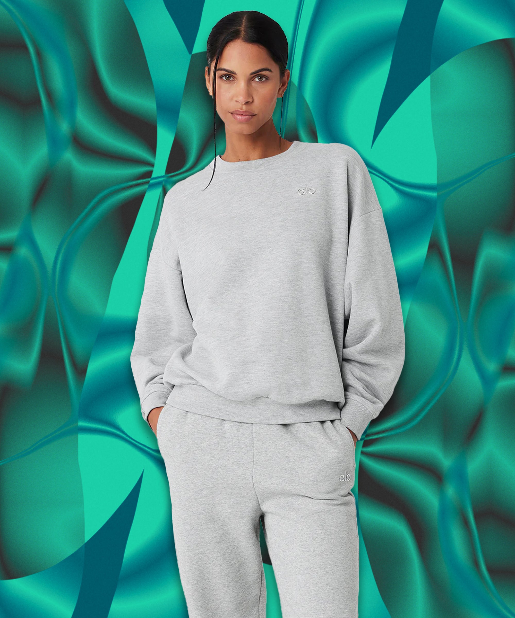 Grey Sage Perfect Oversized Crew Dupe- ? What do we think