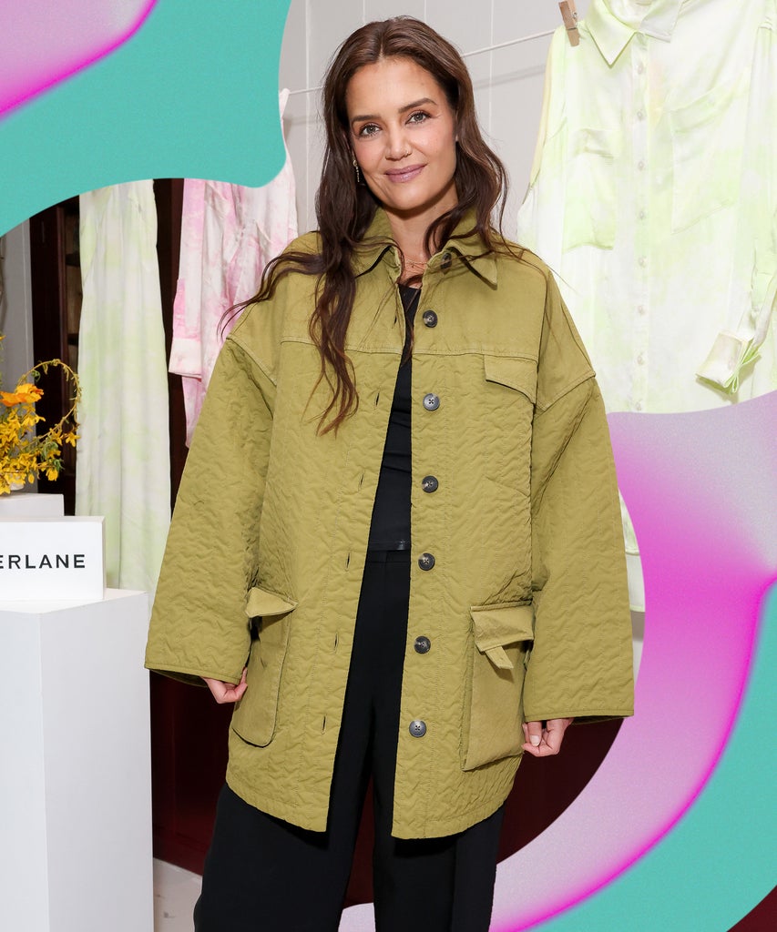 Everlane’s First Collab Is Here — & Katie Holmes Is A Fan