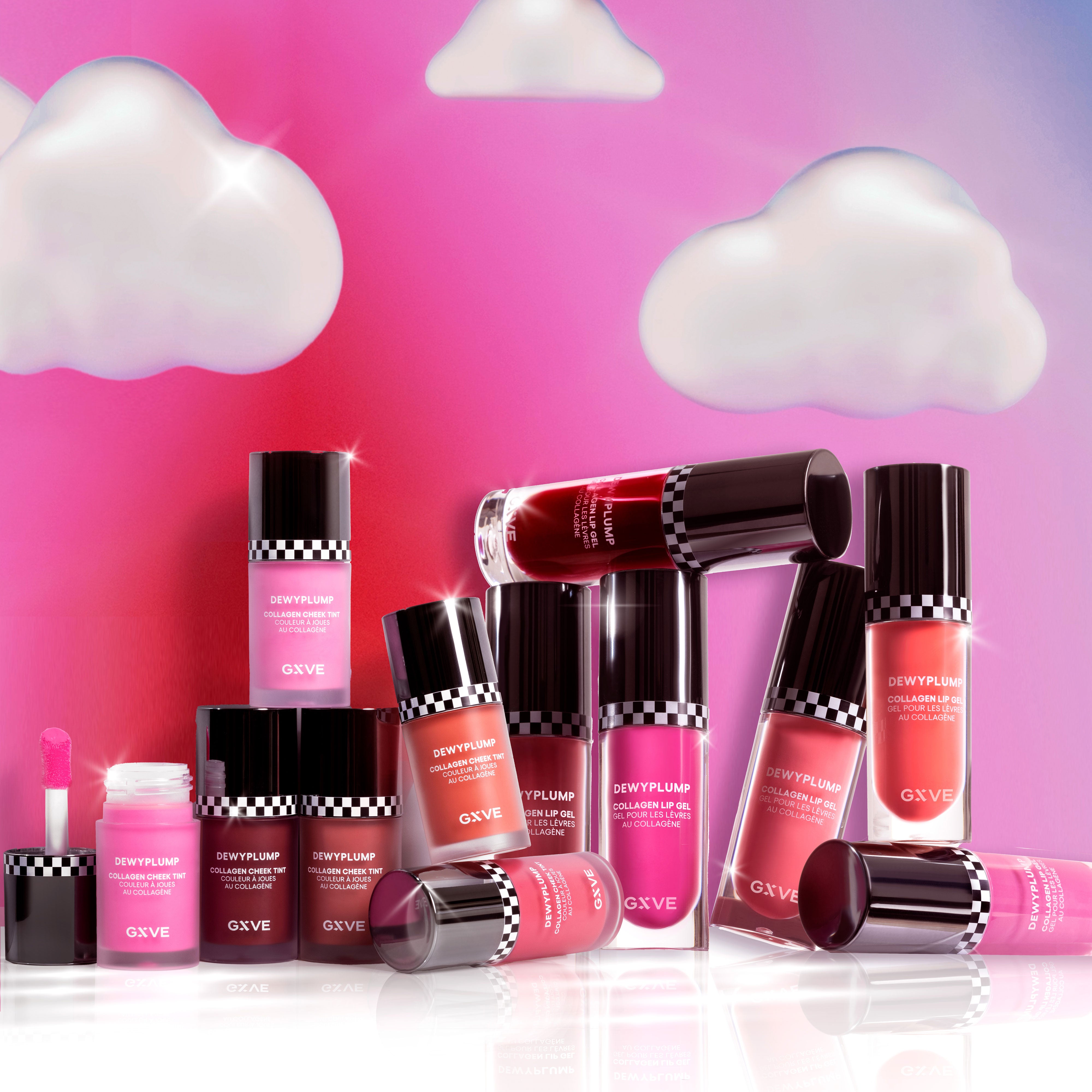 Gwen Stefani GXVE Beauty Dewyplump Blush Lip Interview