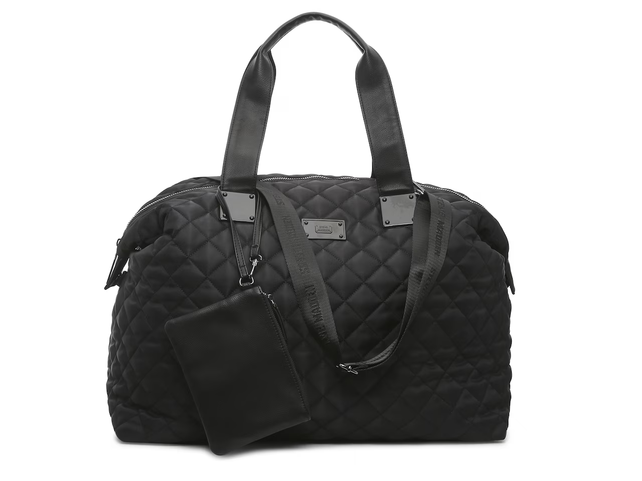 Steve Madden Quilted Weekender Bag