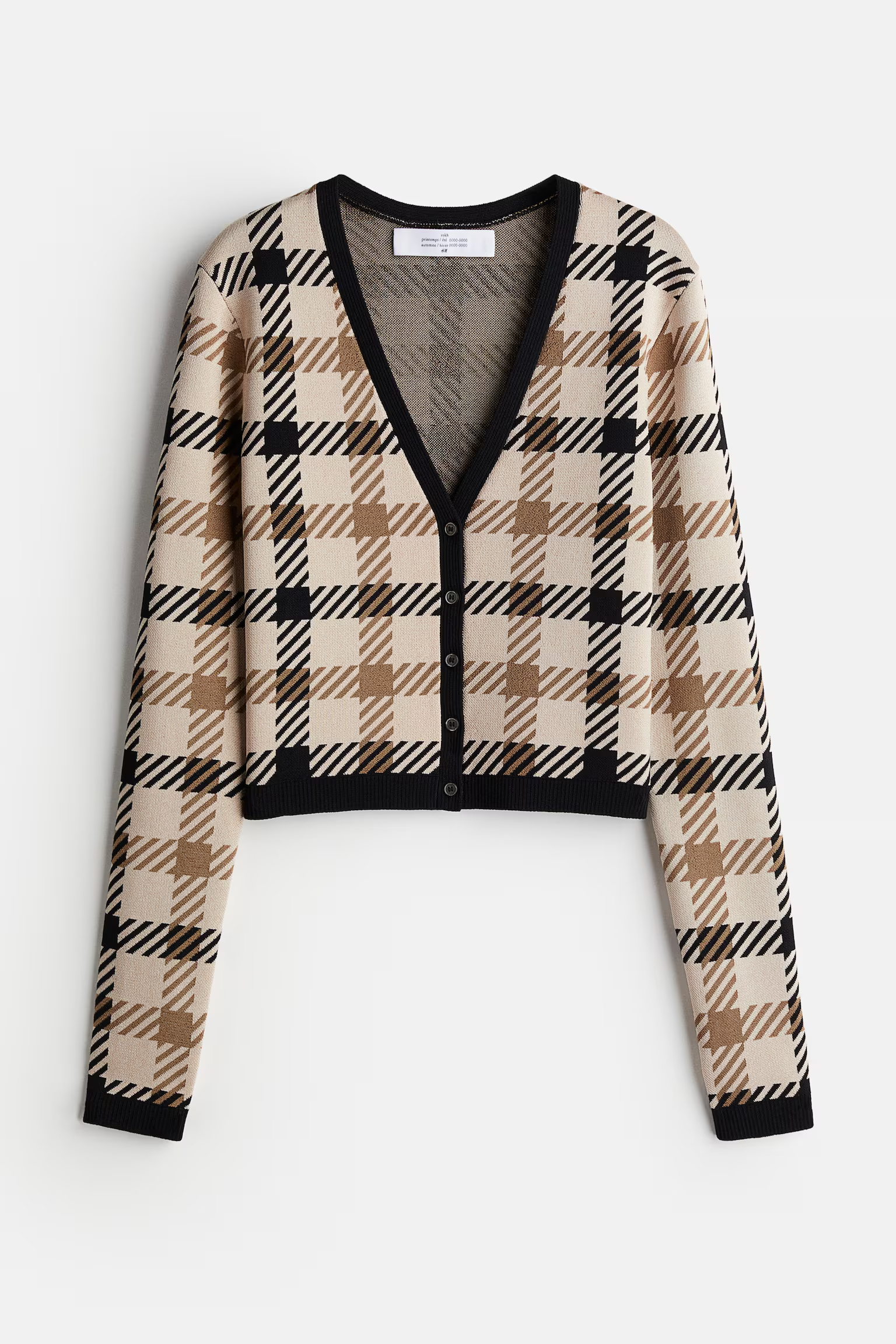 Rokh x H&M + Jacquard-Knit Cardigan Rokh x H&M + Jacquard-Knit Cardigan