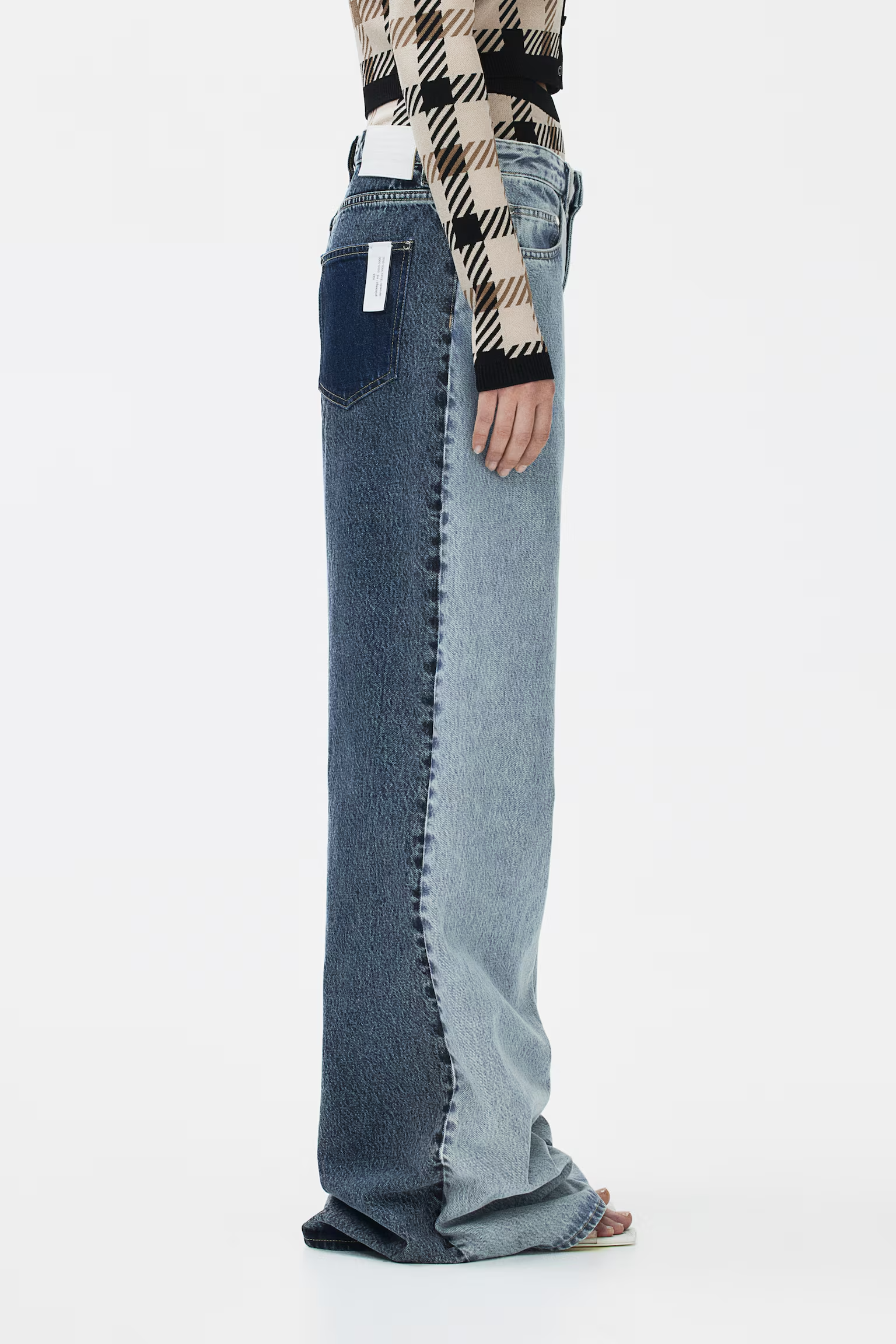 rokh(ロック)  denim pants 34 Rokh Denim Bottoms 34 Blue Slim Fit Used | eBay