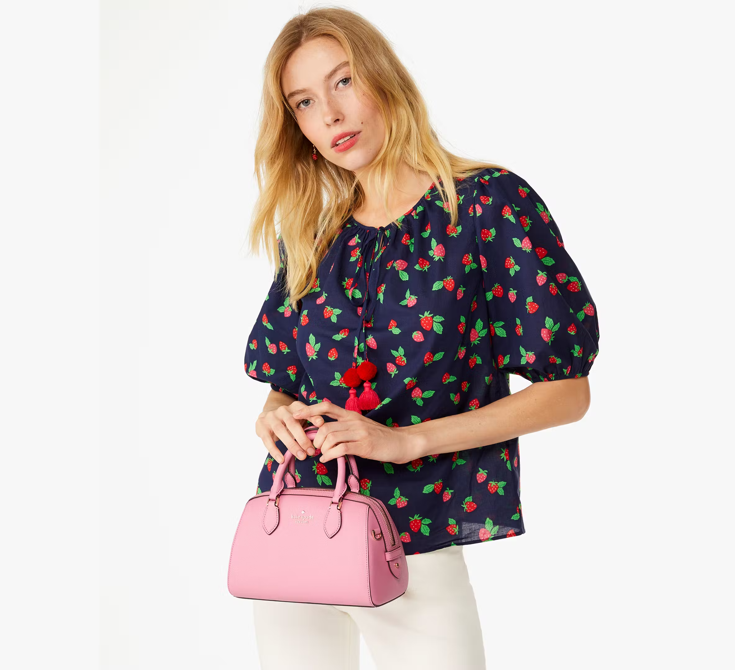 ★Kate Spade★ Madison Saffiano Leather Duffle Crossbody Kate Spade + Madison Saffiano Leather Duffle Crossbody