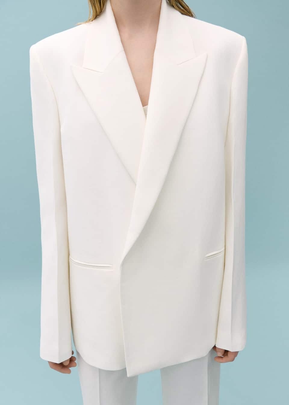 Victoria Beckham x Mango + Suit Jacket With Adjustable Back