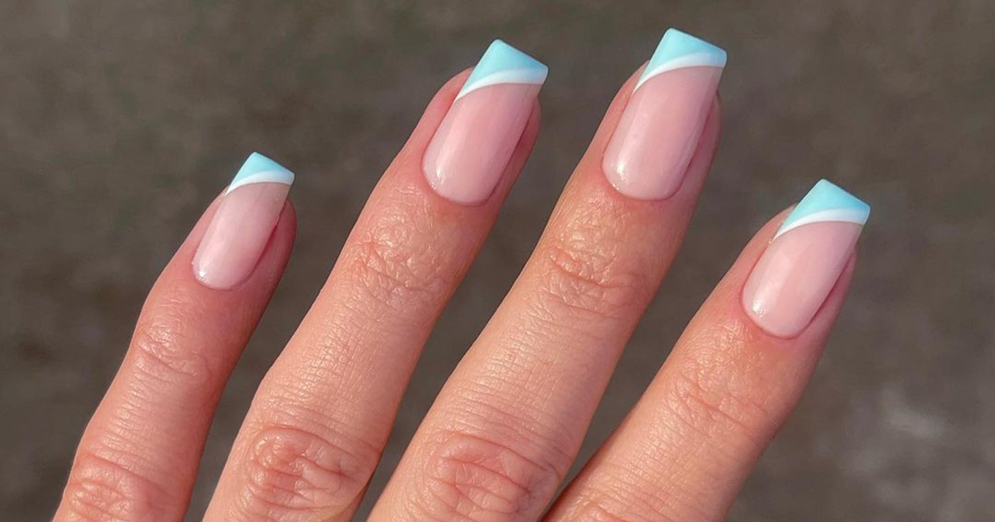 11 Double French Manicure Ideas That Are Cooler Than The Classic