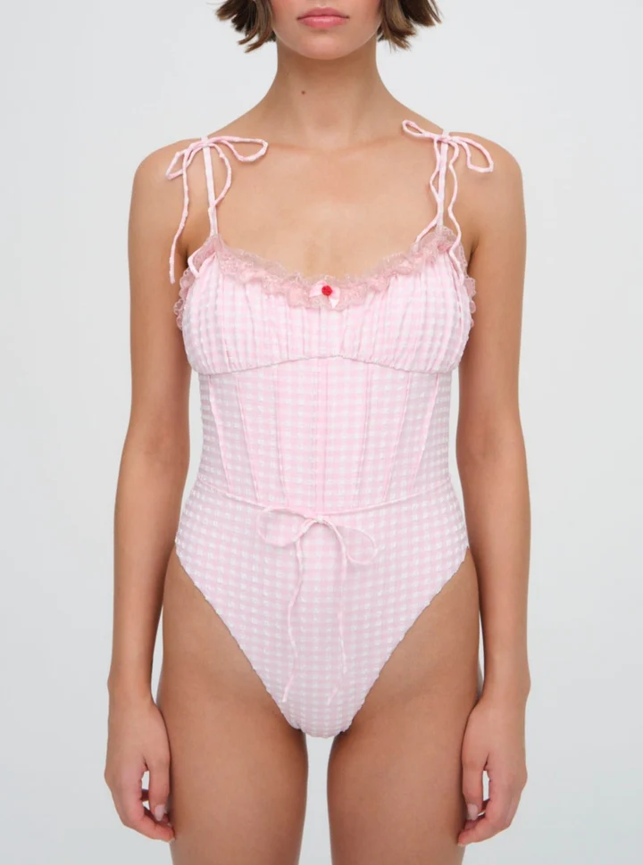 For Love & Lemons + Haiden One Piece Swimsuit For Love & Lemons + Haiden One Piece Swimsuit