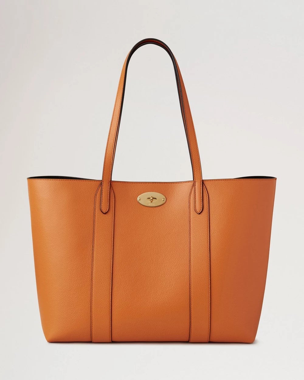 Mulberry + Bayswater Tote – Pink Small Classic Grain