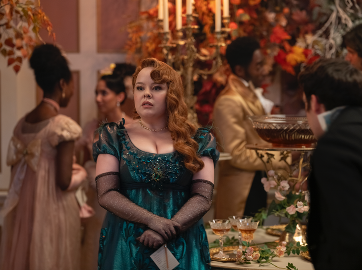 Nicola Coughlan as Penelope Featherington, Bridgerton (Credit: Netflix)