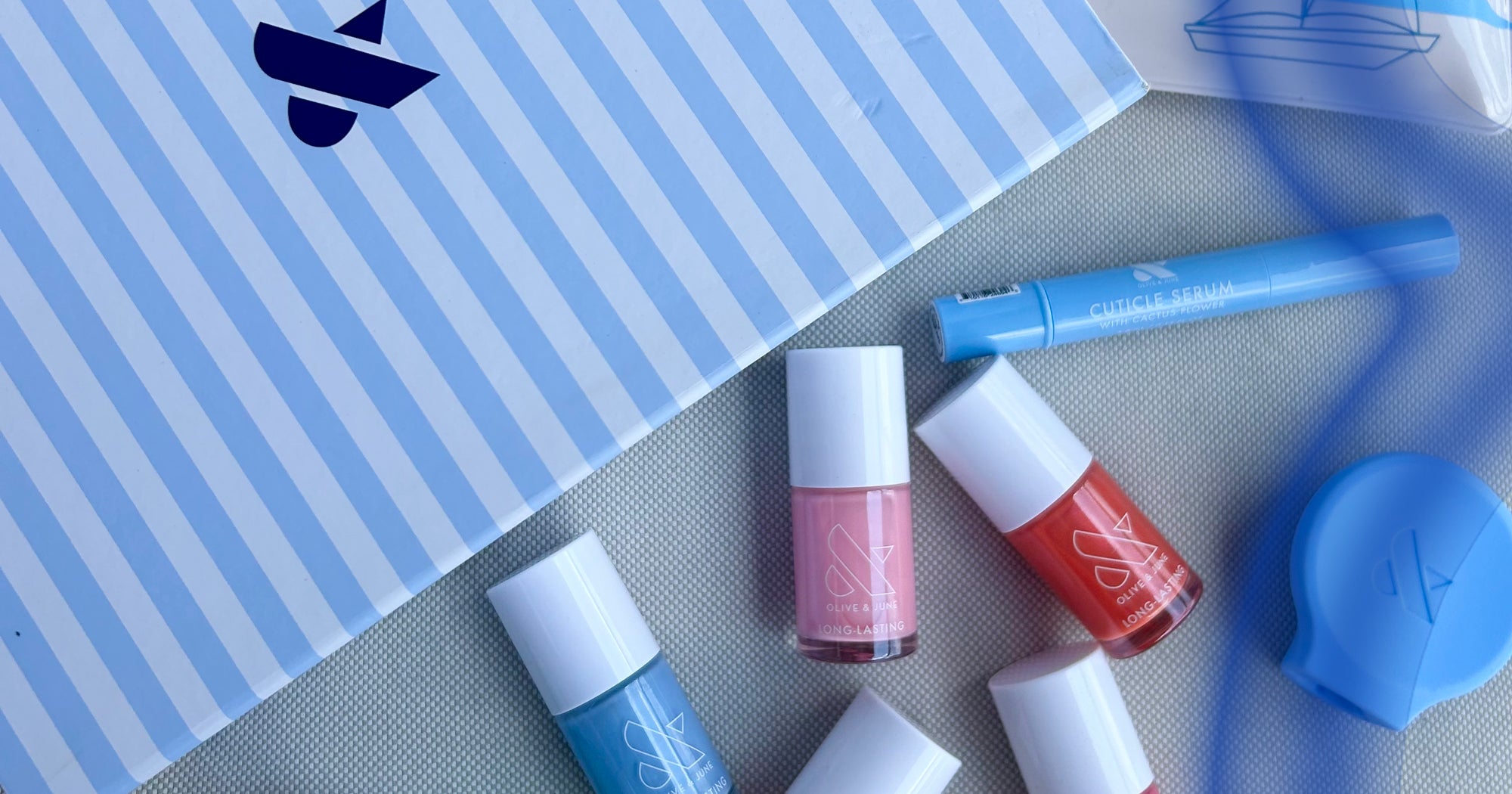7 Fresh Nail Colors For Summer, Courtesy Of Olive & June 7 Fresh Nail Colors For Summer, Courtesy Of Olive & June