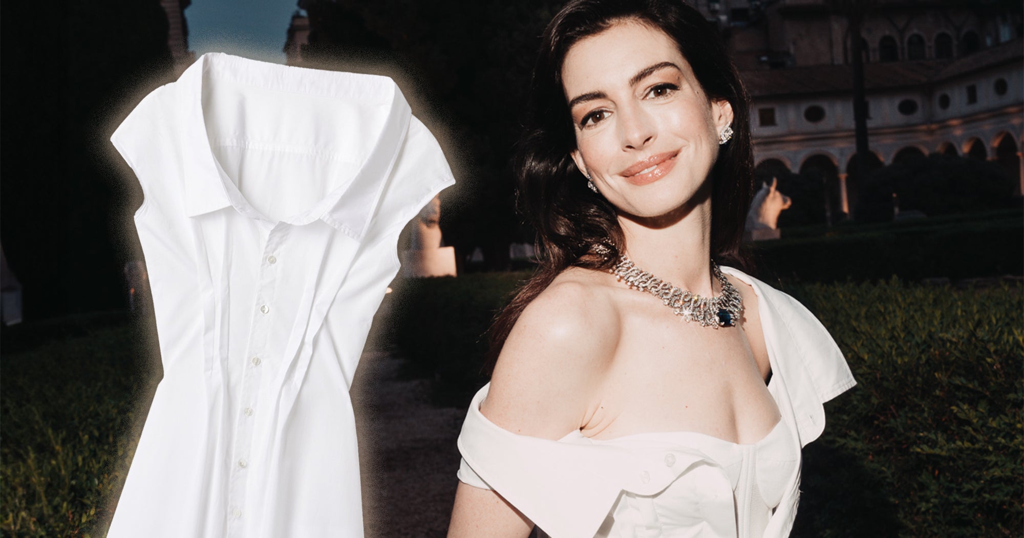 How To Shop Anne Hathaway’s Gap Red Carpet Dress