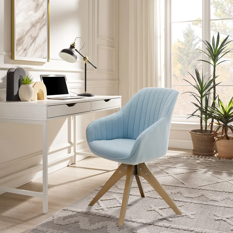 Corrigan Studio Brister Wide Swivel Armchair