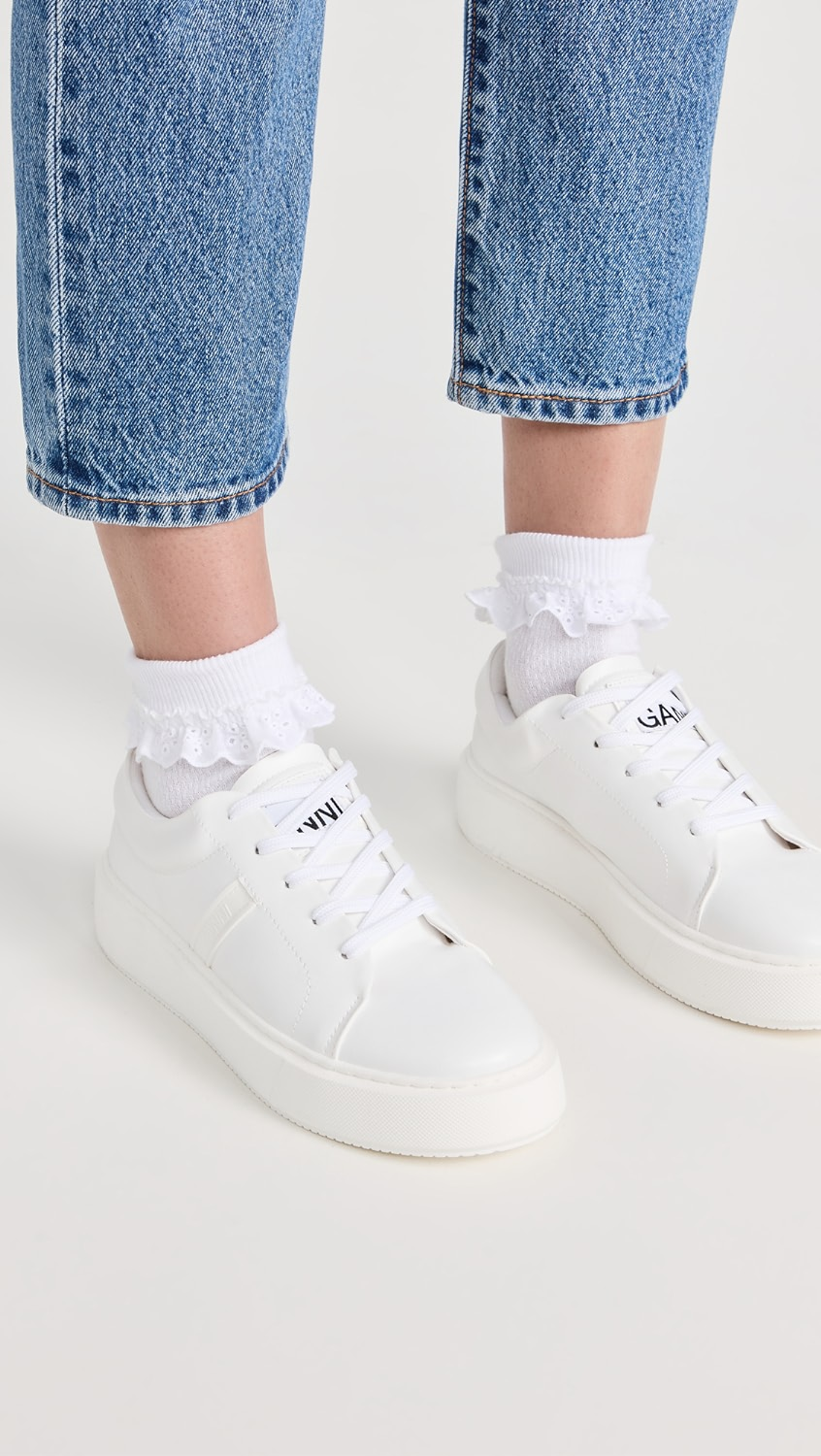 Ganni + Sporty Mix Sneakers Ganni + Sporty Mix Sneakers