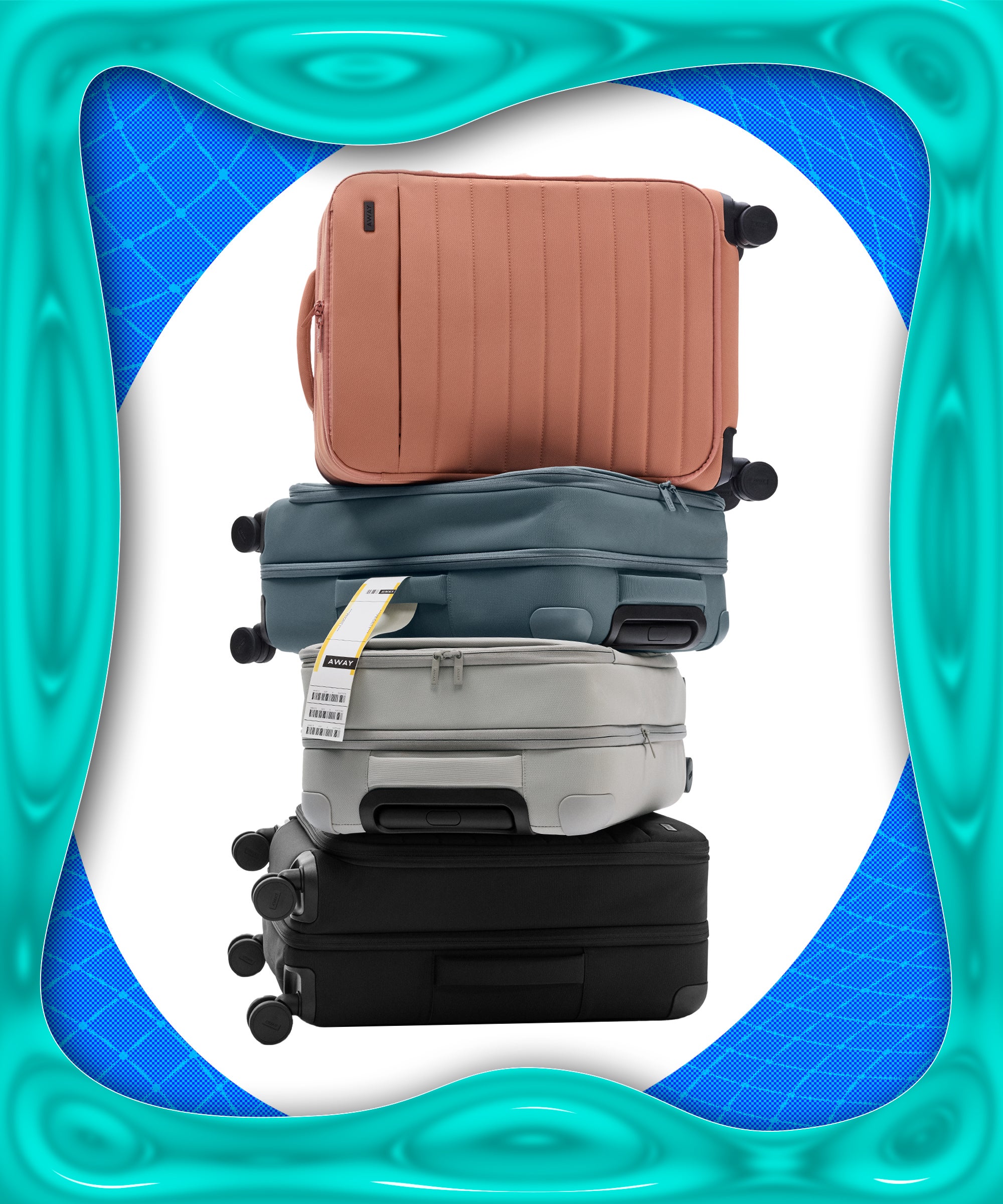 Stores that carry away luggage shop