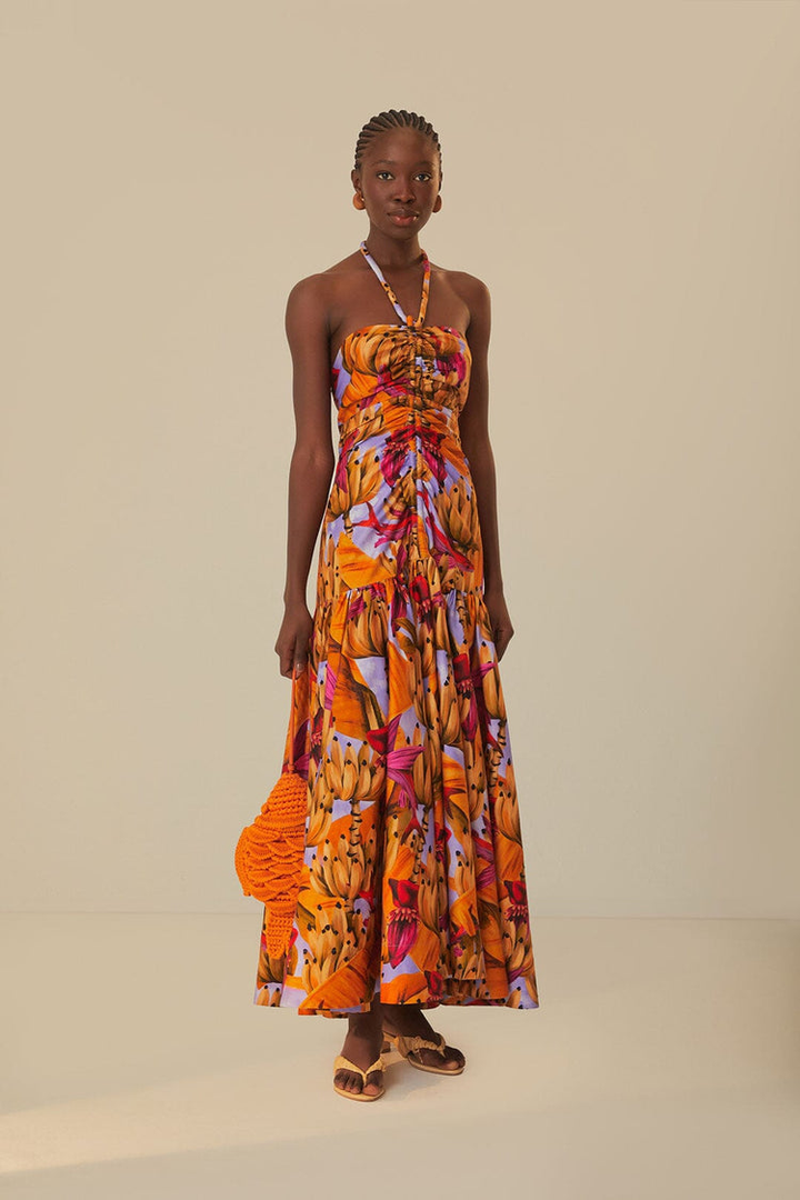 Black tie floral dress clearance