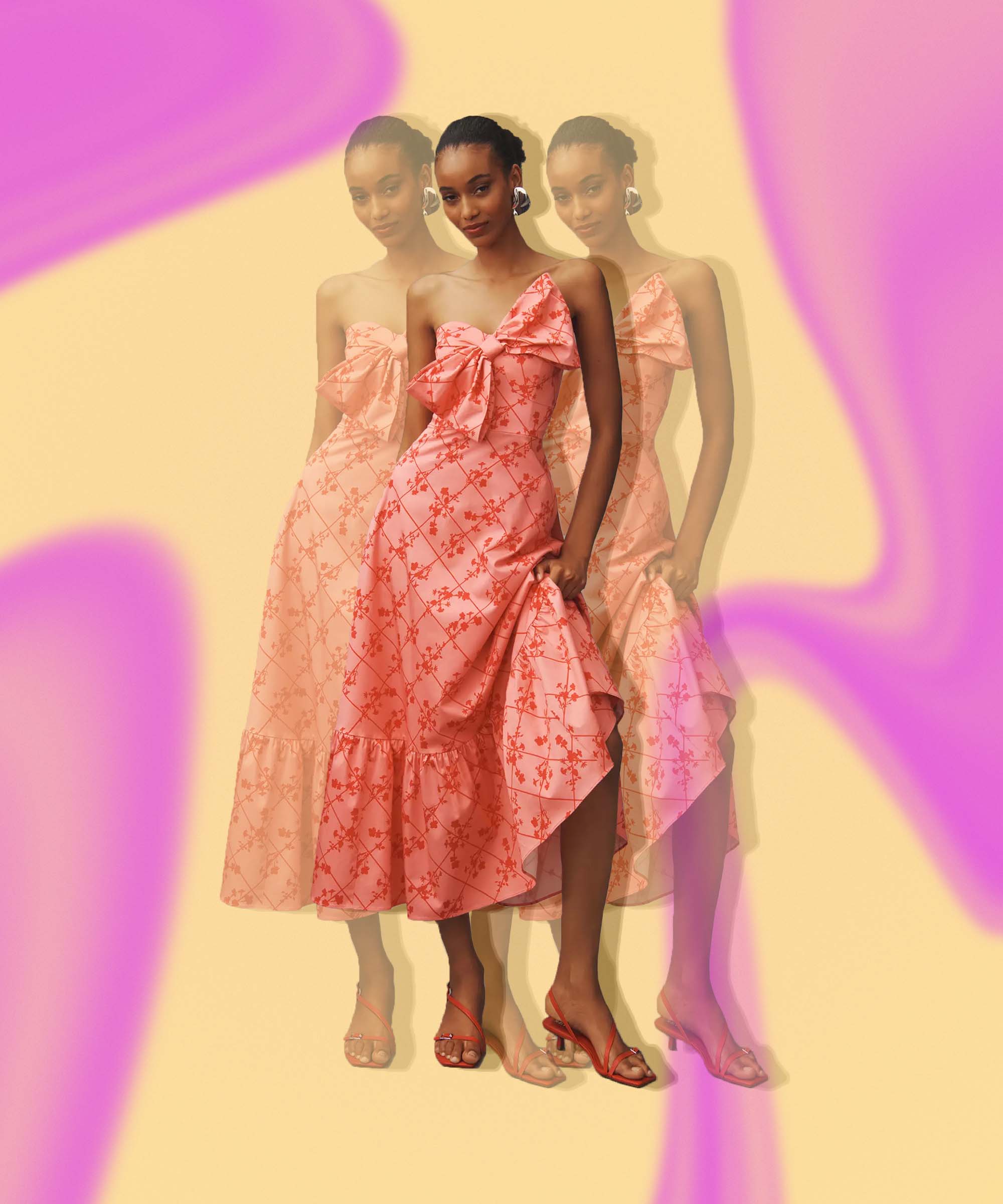 Elbow length summer dresses clearance