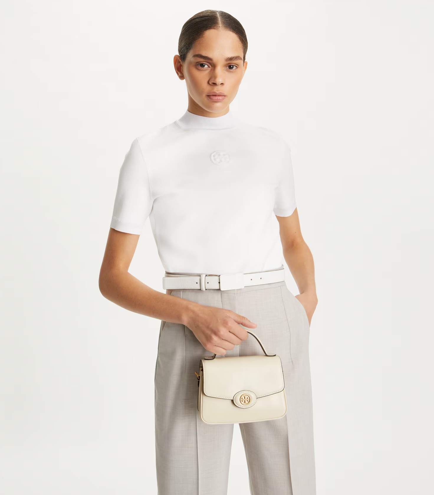 ★Tory Burch★大人気★Robinson Spazzolato Top-Handle★バッグ Tory Burch + Small Robinson Spazzolato Top Handle Bag